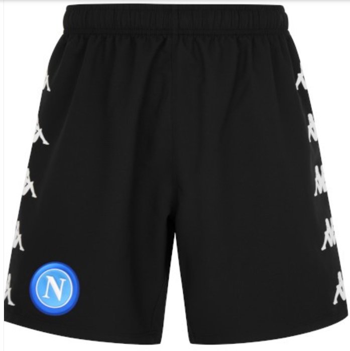 Calção oficial Kappa Napoli 2020 2021 III jogador